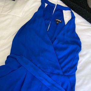 Royal blue Romper